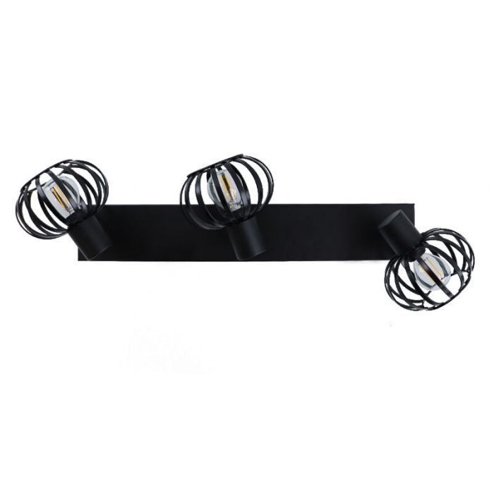 Spot plafond noir industriel, Lieve