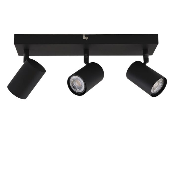 Spot plafond noir moderne, Elena