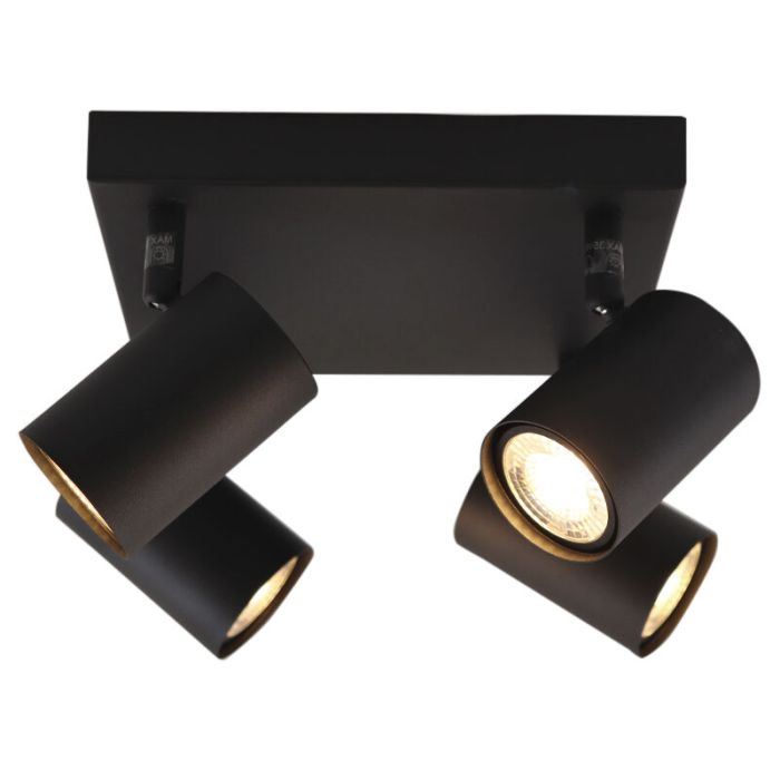 Spot plafond noir moderne, Elena