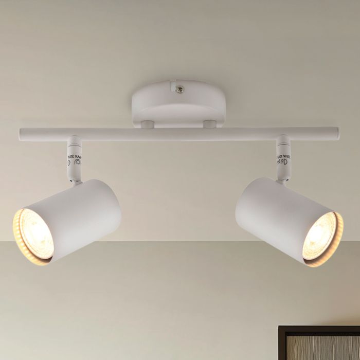 Spot plafond blanc moderne, Elena