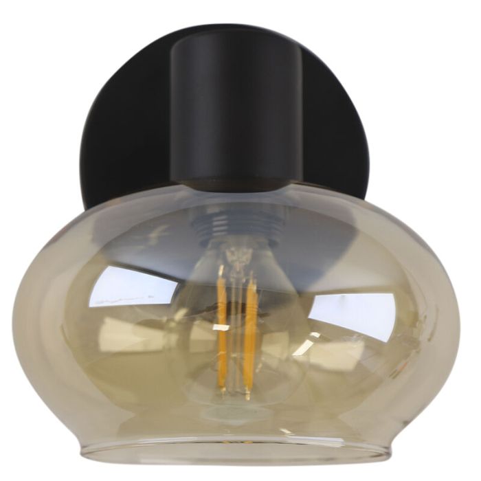 Spot mural ambre design, Skip, avec interrupteur