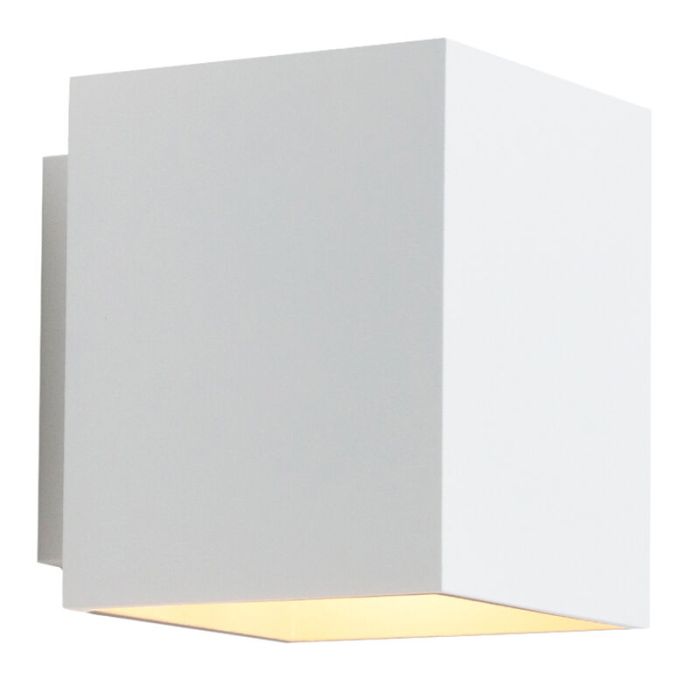Applique up and down blanche moderne, Dalila