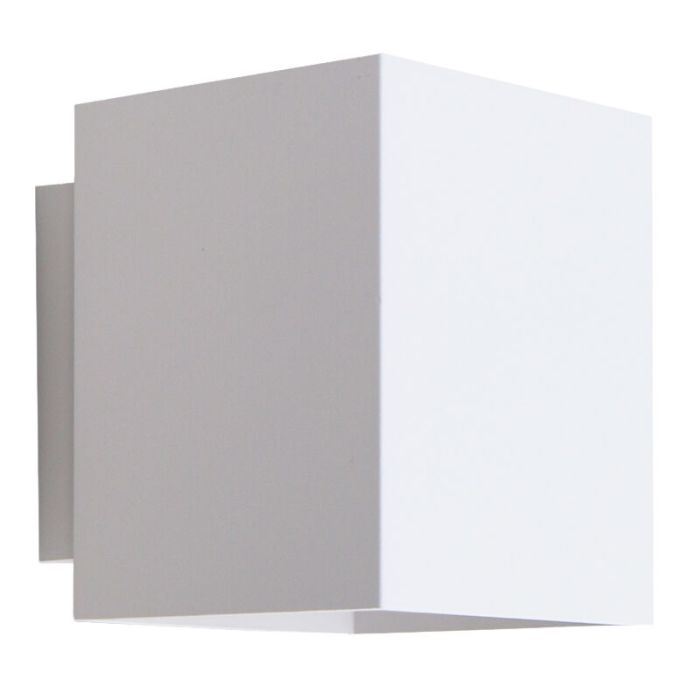 Applique up and down blanche moderne, Dalila