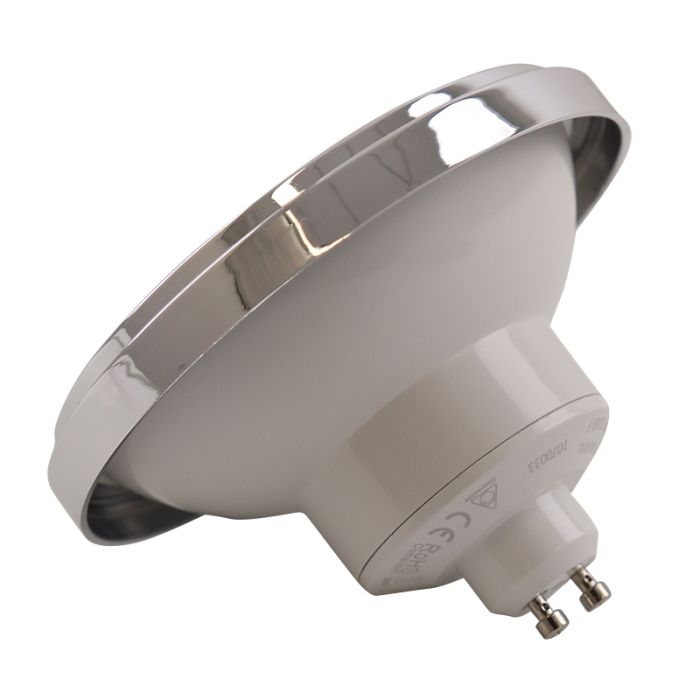 Olucia ampoule LED GU10 (AR111) gradable Clint, 6W, dim to warm