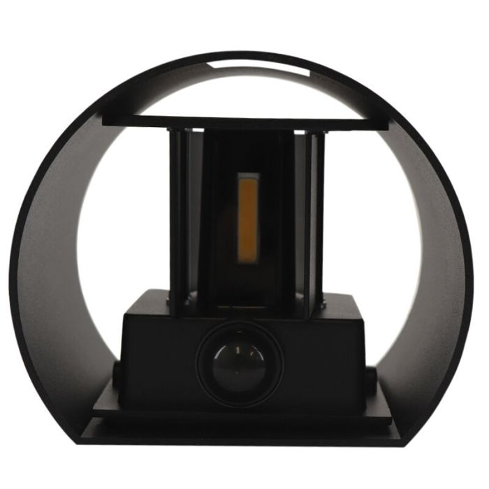 Applique up and down avec capteur de mouvement, Dion, 6W, 2700K LED, IP65