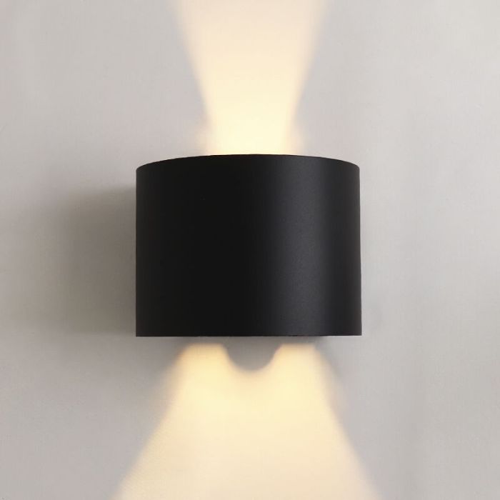 Applique up and down avec capteur de mouvement, Dion, 6W, 2700K LED, IP65