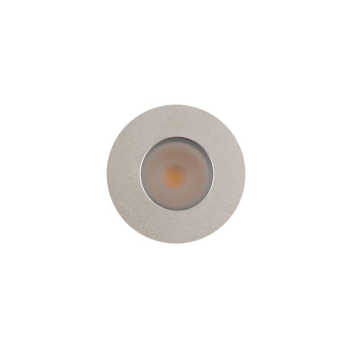 Spot encastré veranda chromé Dico, IP65, gradable