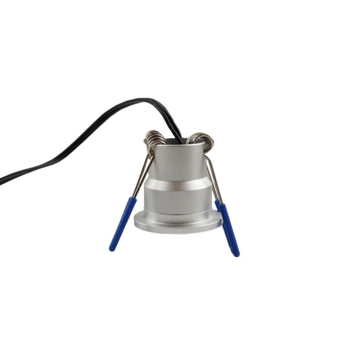 Spot encastré veranda chromé Dico, IP65, gradable