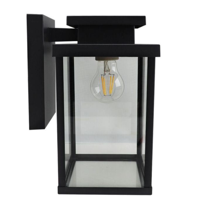 Luminaire extérieur noir moderne, Tiamo, IP44