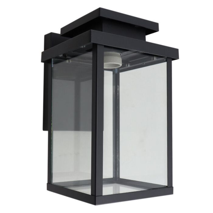 Luminaire extérieur noir moderne, Tiamo, IP44