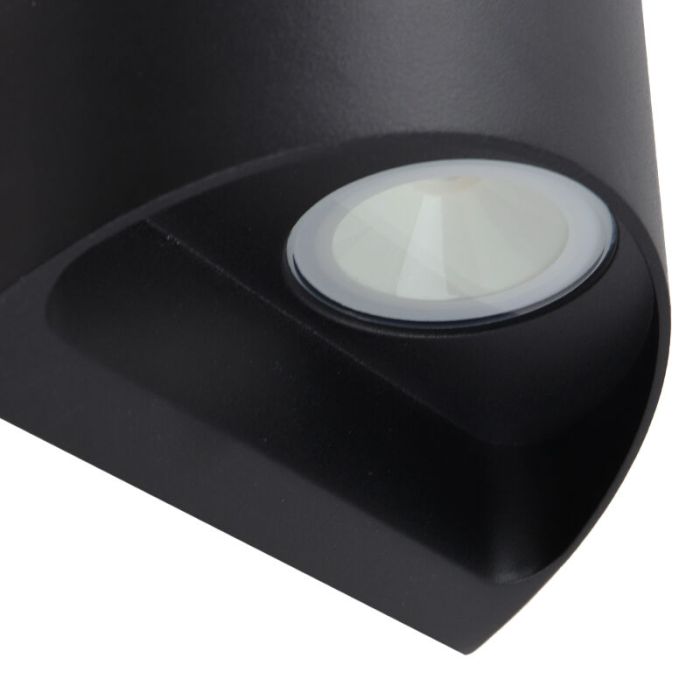 Luminaire extérieur noir moderne, Stein, 8W, 3000K LED, IP54