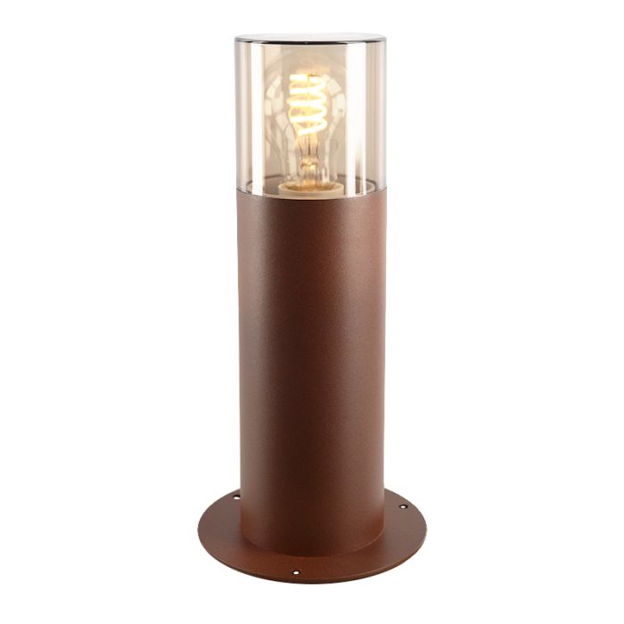 Luminaire extérieur couleur rouille moderne, Sanel, IP44