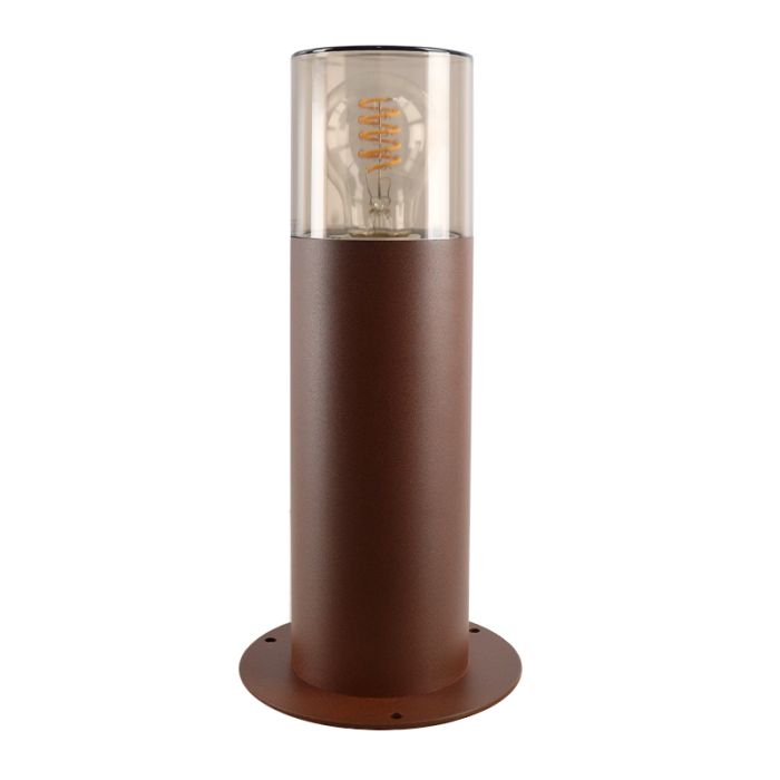 Luminaire extérieur couleur rouille moderne, Sanel, IP44