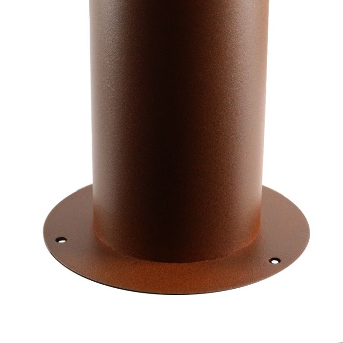 Luminaire extérieur couleur rouille moderne, Sanel, IP44