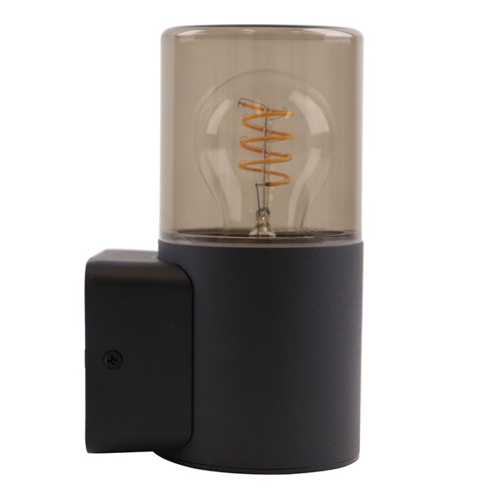 Luminaire extérieur noir moderne, Sanel, IP44