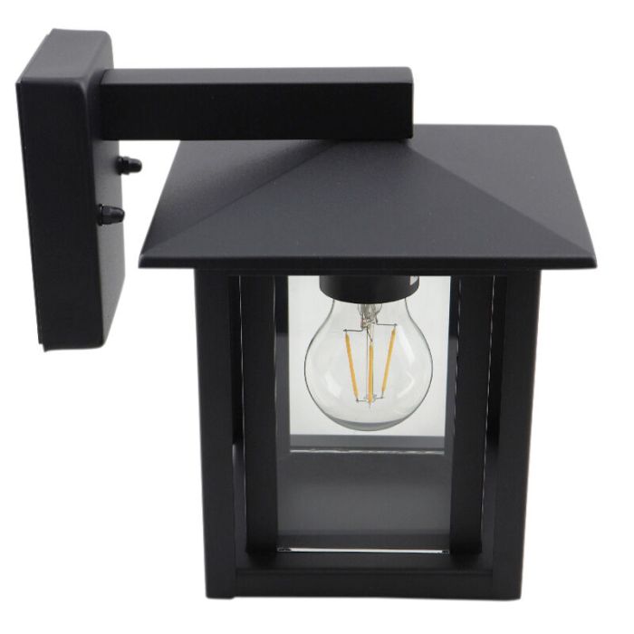 Luminaire extérieur noir moderne, Amalie, IP54