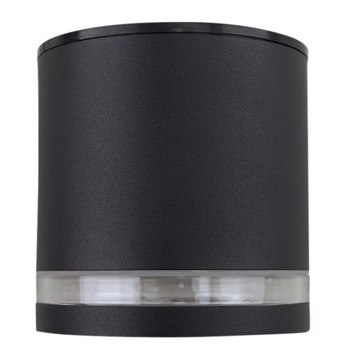 Applique solaire extérieur noire moderne, Tommy, 1W, 2700K LED, IP54