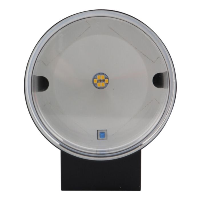Applique solaire extérieur noire moderne, Tommy, 1W, 2700K LED, IP54
