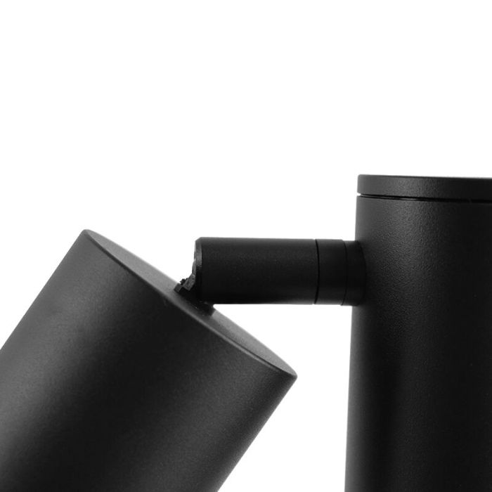 Luminaire extérieur noir moderne, Clevor, IP44