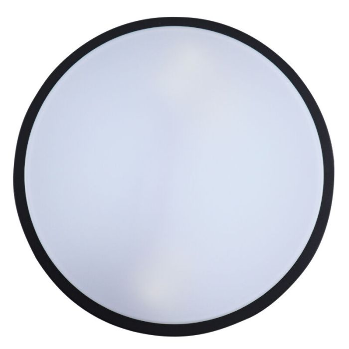 Luminaire extérieur noir en plastique, James, IP44