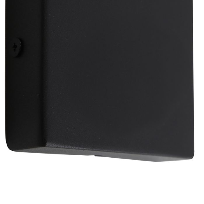 Luminaire extérieur noir en aluminium, Bella, IP44