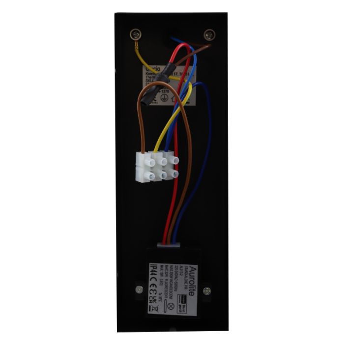 Luminaire extérieur noir en aluminium, Bella, IP44