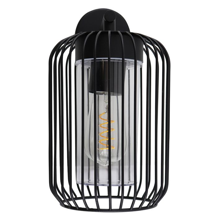 Luminaire extérieur noir moderne, Enya, IP44