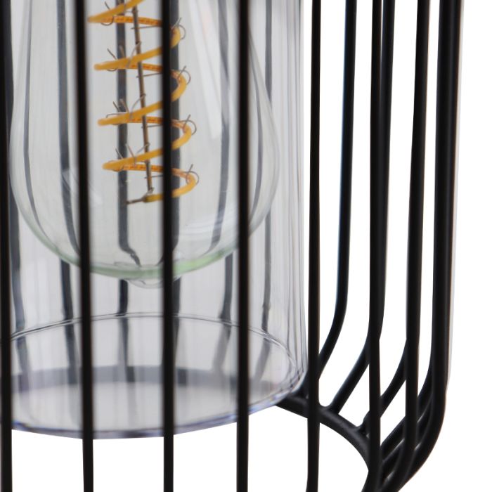 Luminaire extérieur noir moderne, Enya, IP44