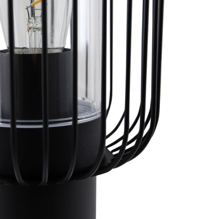 Luminaire extérieur noir moderne, Enya, IP44