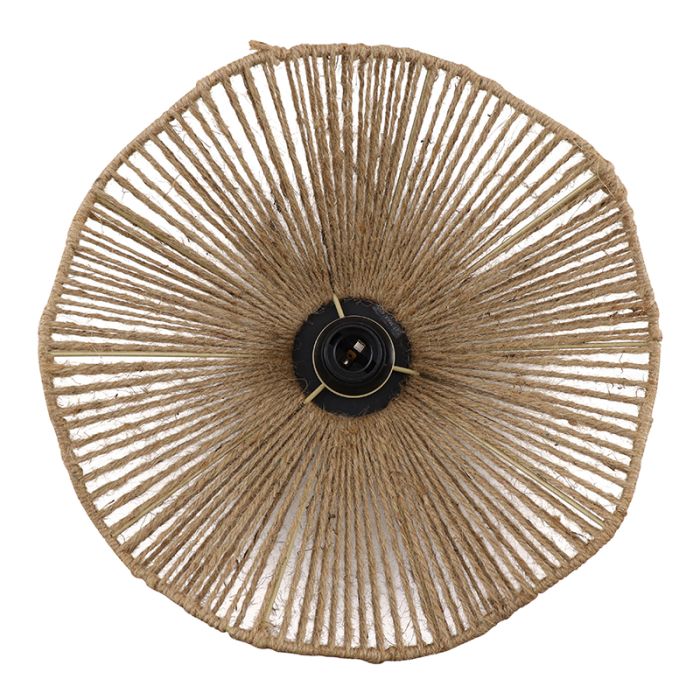 Plafonnier marron rustique, Annelot