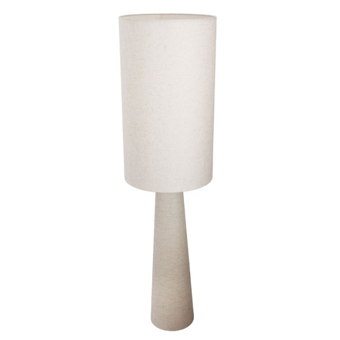 Lampadaire beige moderne, Timmy, avec interrupteur