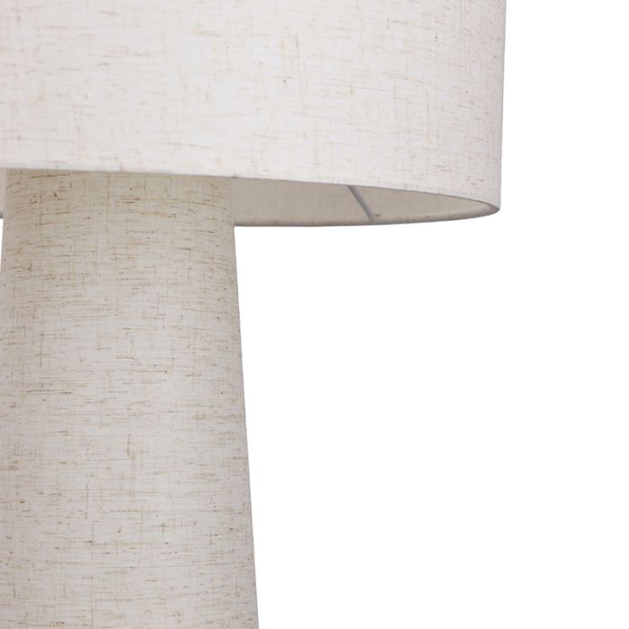 Lampadaire beige moderne, Timmy, avec interrupteur