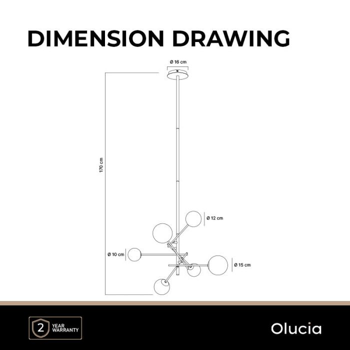 Suspension grise design, Kaily