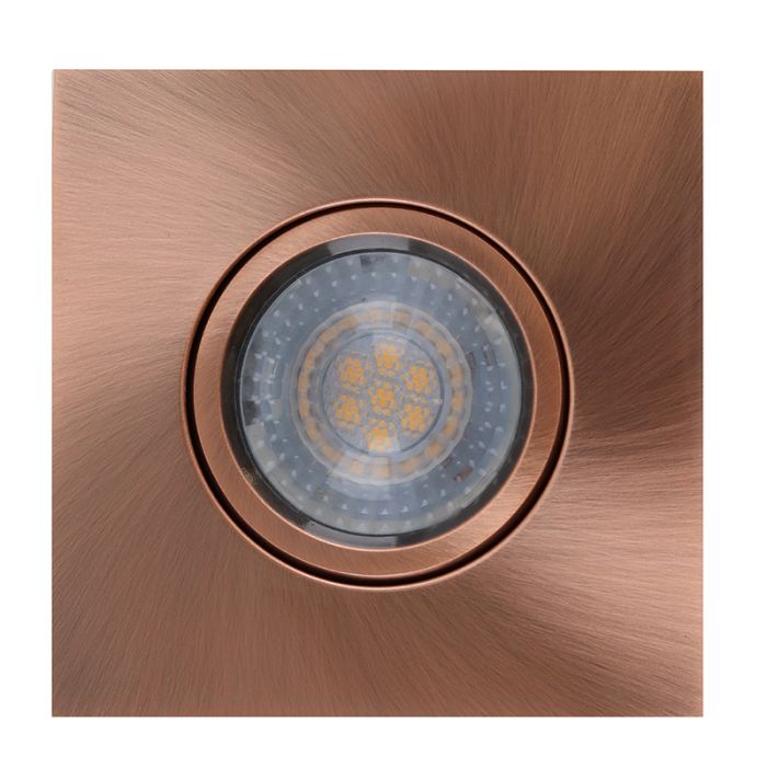 Spot encastré salle de bain cuivre moderne, Jill, IP44