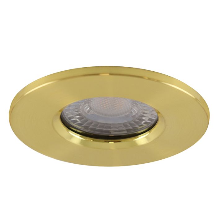 Spot encastré salle de bain laiton moderne, Jule, IP65