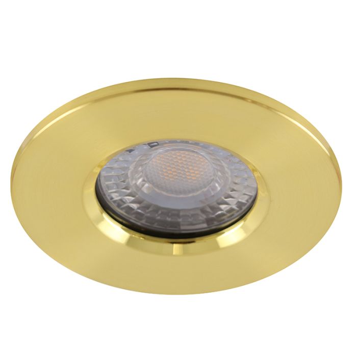 Spot encastré salle de bain laiton moderne, Jule, IP65