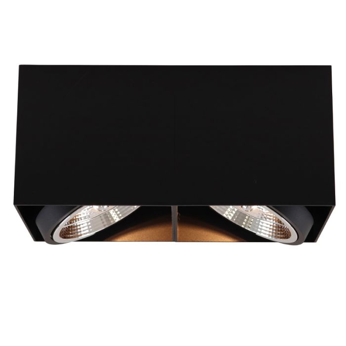 Spot en saillie noir moderne, Mario