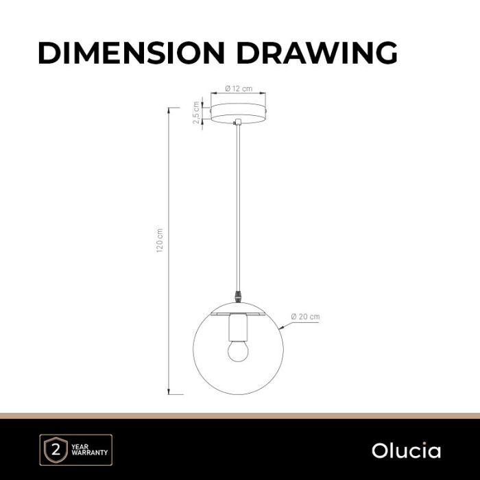 Suspension noire design, Dolf