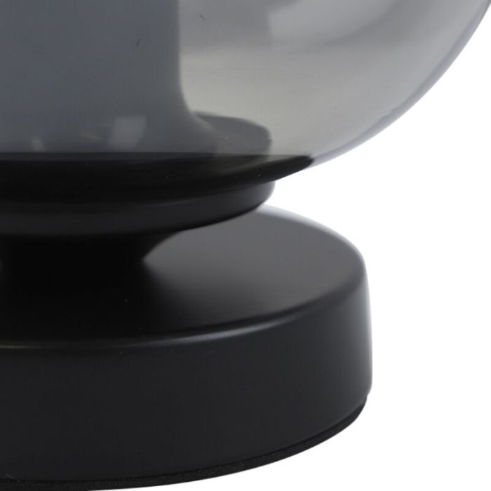 Lampe de table grise design, Andy, avec interrupteur