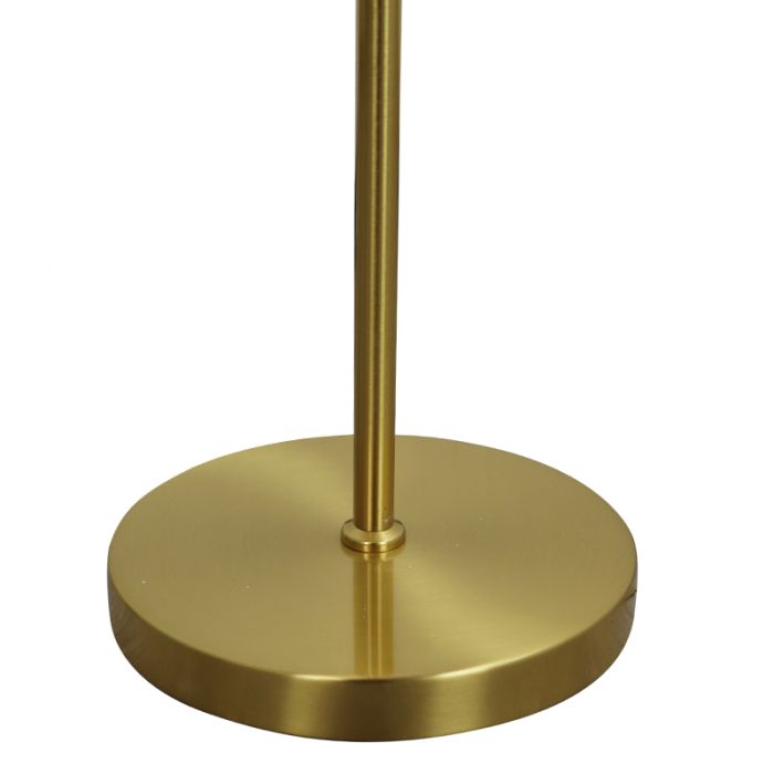 Lampadaire blanc moderne, Gaya, avec interrupteur