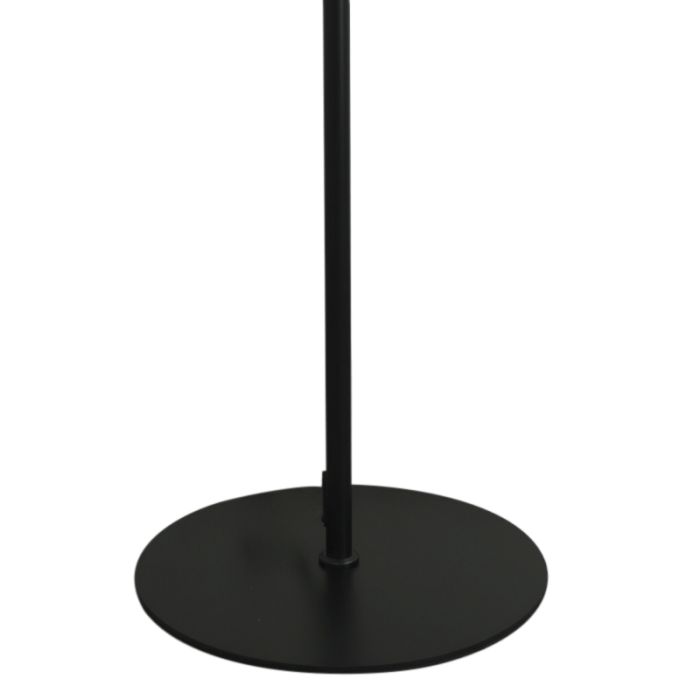 Lampadaire gris design, Remo, avec interrupteur