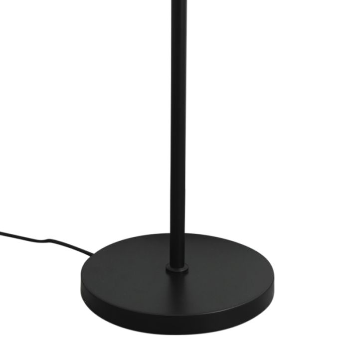 Lampadaire ambre design, Dolf, avec interrupteur