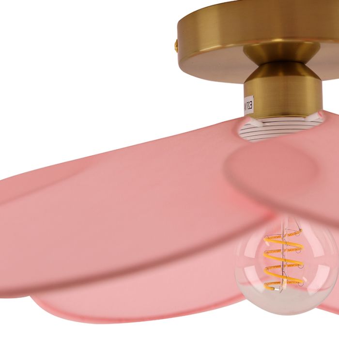 Plafonnier rose rustique, Nena