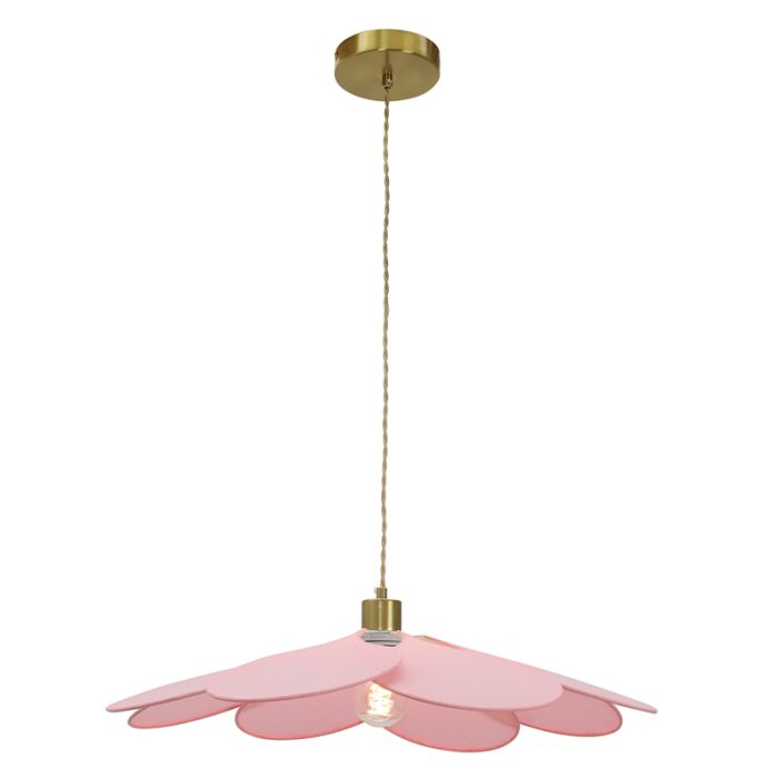 Suspension rose rustique, Nena