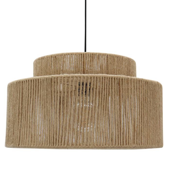Suspension marronne rustique, Selena