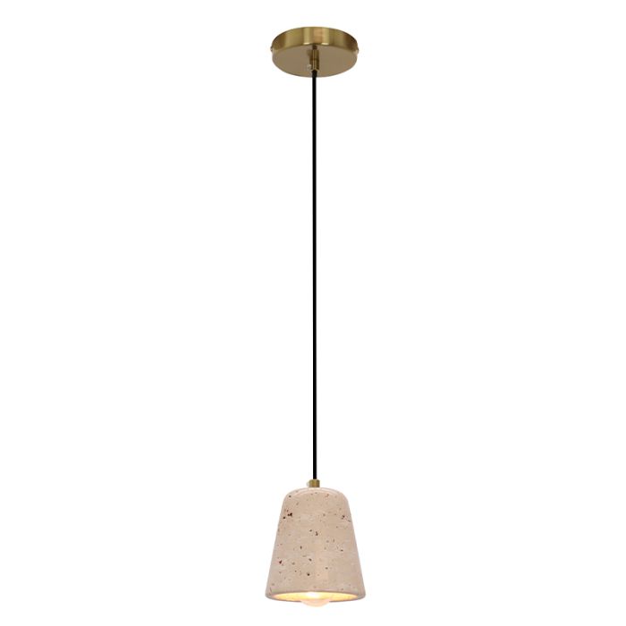 Suspension en marbre beige, Claes