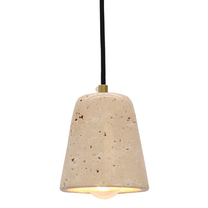 Suspension en marbre beige, Claes