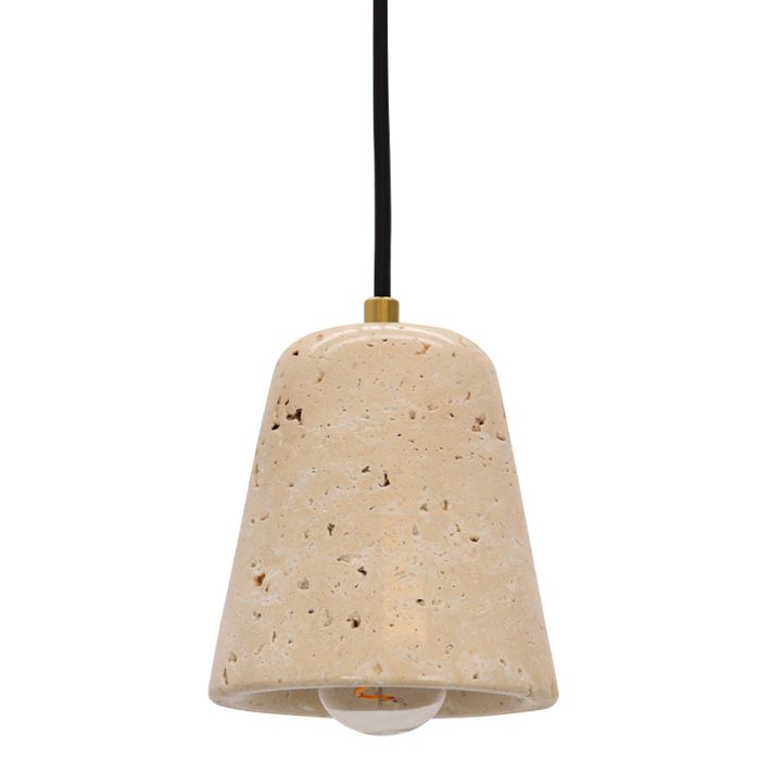 Suspension en marbre beige, Claes