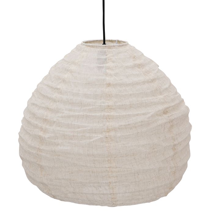 Suspension beige rustique, Leila