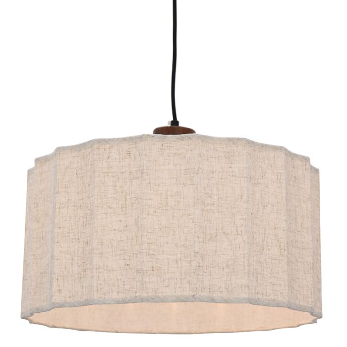Suspension beige rustique, Loulou